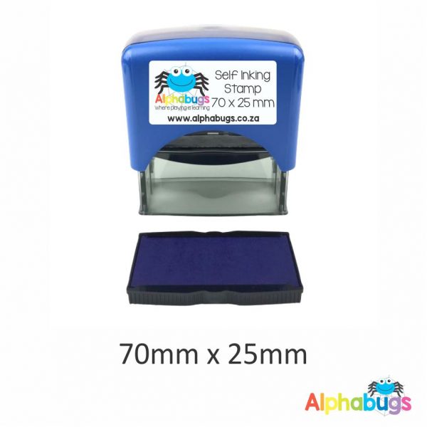 Self-Inking Stamp 70mm x 25mm – Replacement Pad