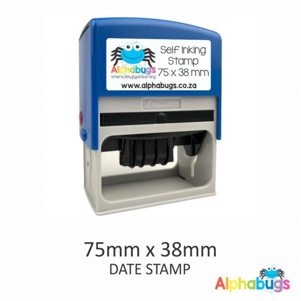 Self-Inking Stamp Dater 75mm x 38mm