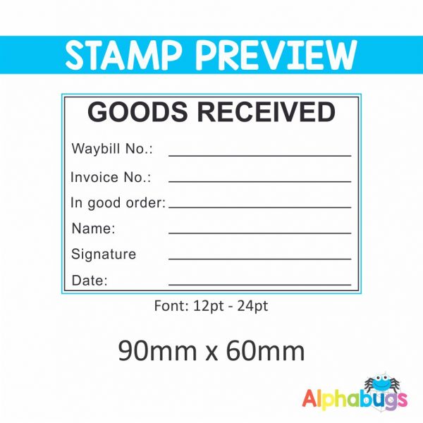 Replacement Stamp Rubber – 90mm x 60mm