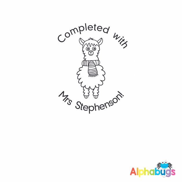 Personalised Stamp – 32mm x 32mm (Self-Inking)