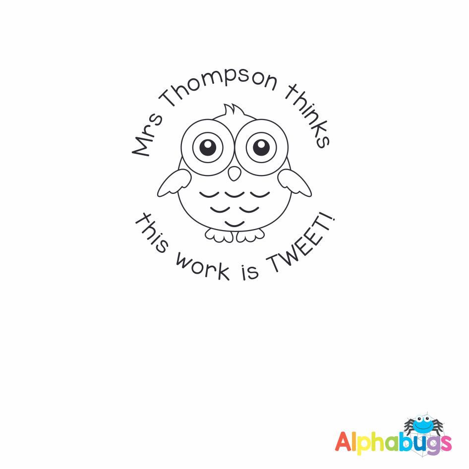 Personalised Stamp – 32mm x 32mm (Self-Inking)