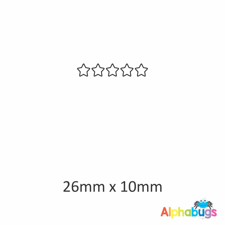 5-Star Reflection Stamp (Self-Inking)