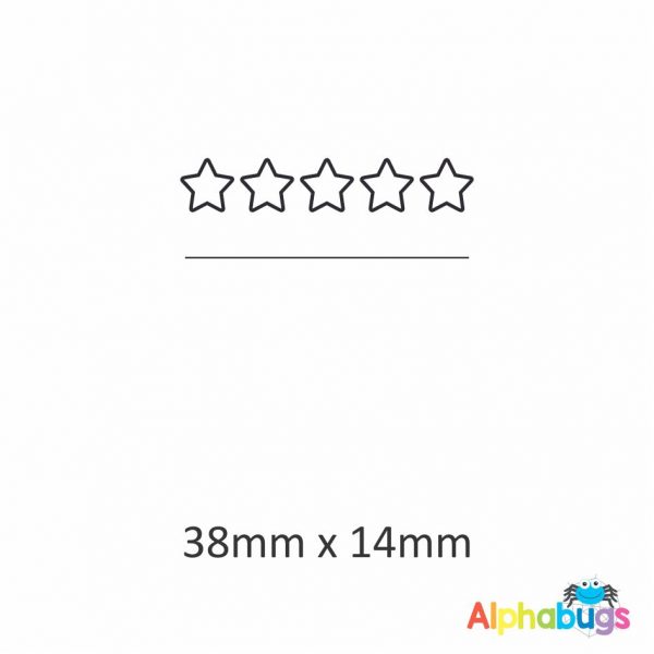 5-Star Reflection Stamp (Self-Inking)