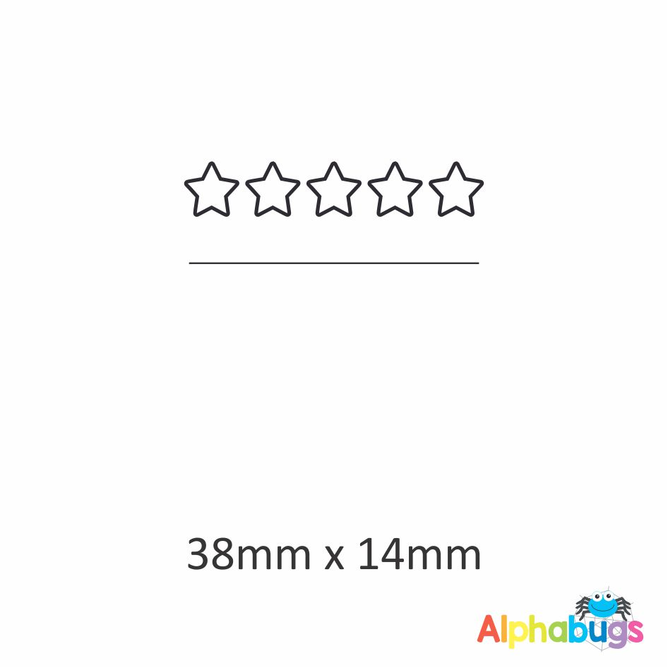 5-Star Reflection Stamp (Self-Inking)
