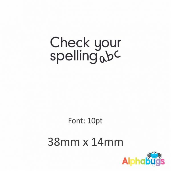 Check Your Spelling Stamp (Self-Inking)
