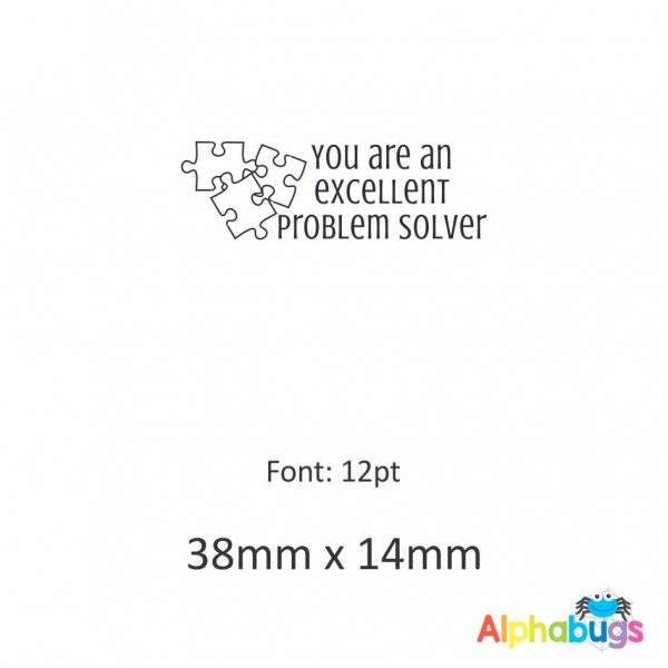 Excellent Problem Solver Stamp (Self-Inking)